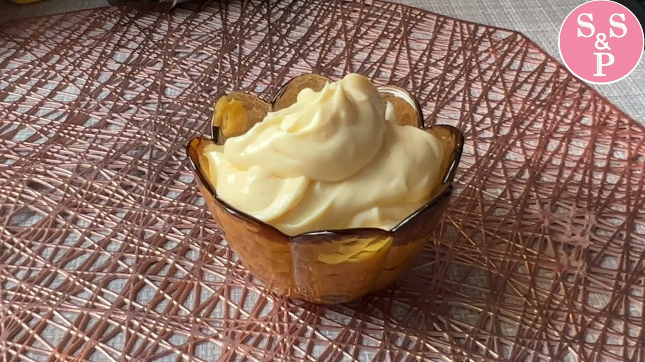 မယောနိ(စ်) လုပ်နည်း Home made mayonnaise recipe