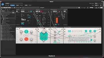 Sequencer patch with Reaktor 6 Blocks Base 2022