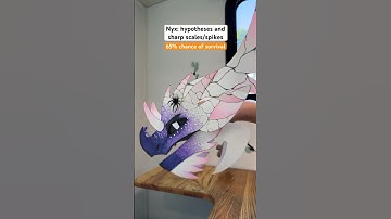 My Dragon Puppets and Your Chances of Survival 🔪 #dragonpuppet #dragon #paperart