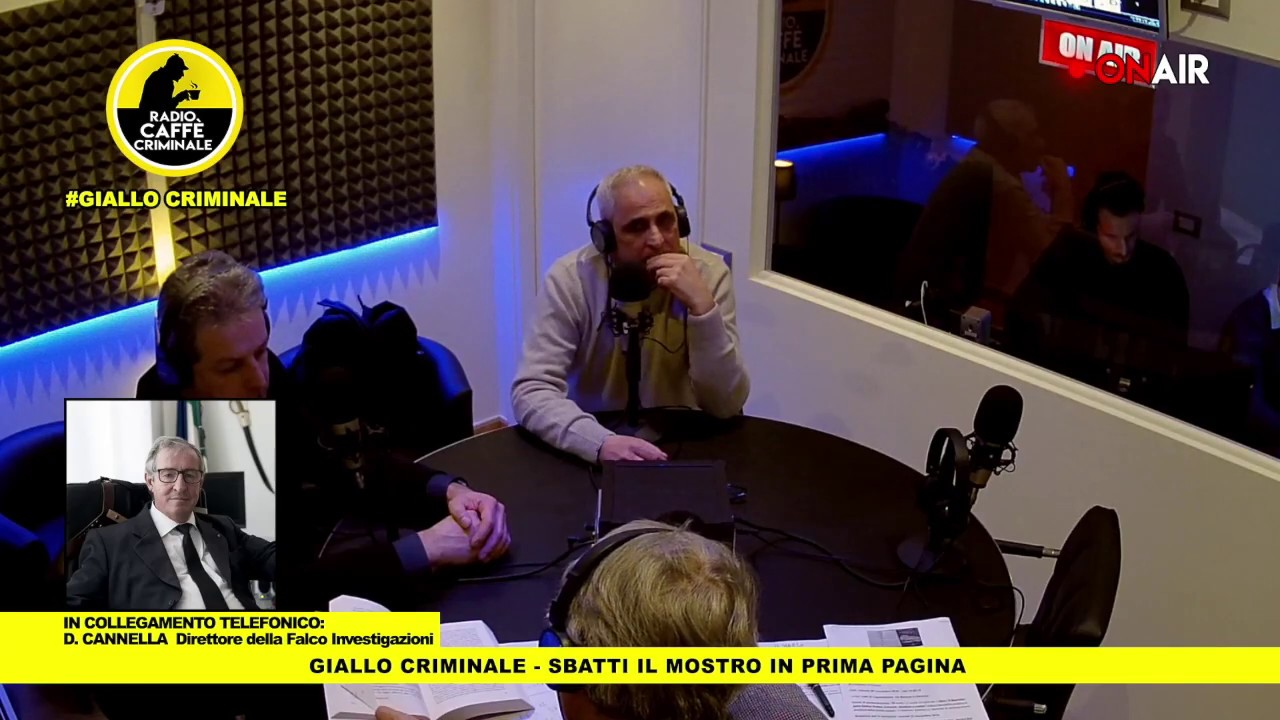 SBATTI IL MOSTRO IN PRIMA PAGINA - Giallo Criminale
