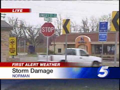 Wind Damage Found Across Norman