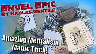 Envel Epic By Nicolas Gentile | Amazing Mentalism Magic!