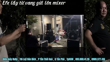 Quá hợp lý ! Bộ âm thanh giao cho a khách Tiền Giang - Loa hoả tiễn RuBy 212pro & Sub hầm 50ruby