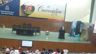 16th Convocation starts 1:00 PM IUB Bahawalpur