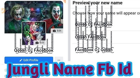 How To Make Jungli Name facebook Account || How to acreat Long jangli name Facebook Id