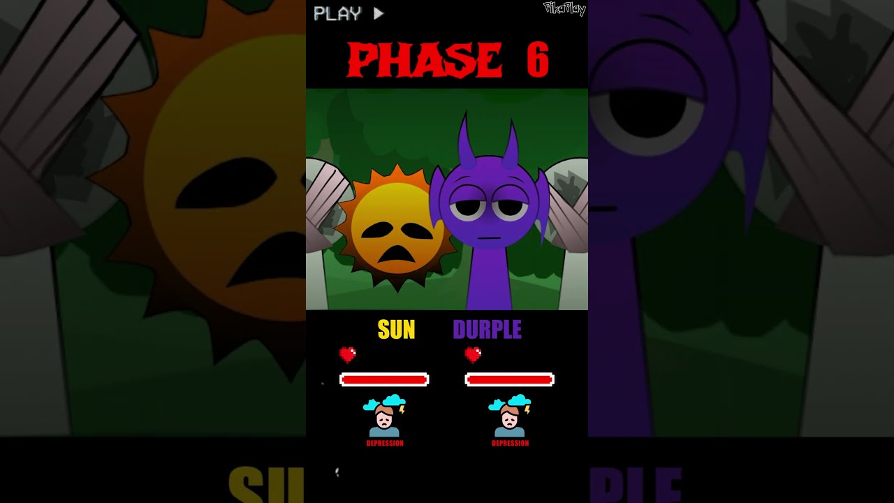 HP Bar In ParaSprunki Phase 3 7 Character Status Sprunki Incredibox