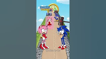 Sonic vs Amy Rose! New Save Run Epic Challenge! #Sonic #SonicTheHedgehog
