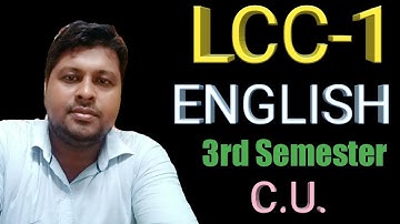 LCC-1 , Syllabus, Marks Division, End Sem Question Pattern, University of Calcutta