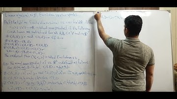Linear algebra 5.1 Euclidean vector spaces