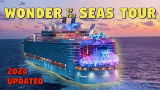 Wonder of the Seas 2024 Full Ship Tour | Bonus Tips & Secrets