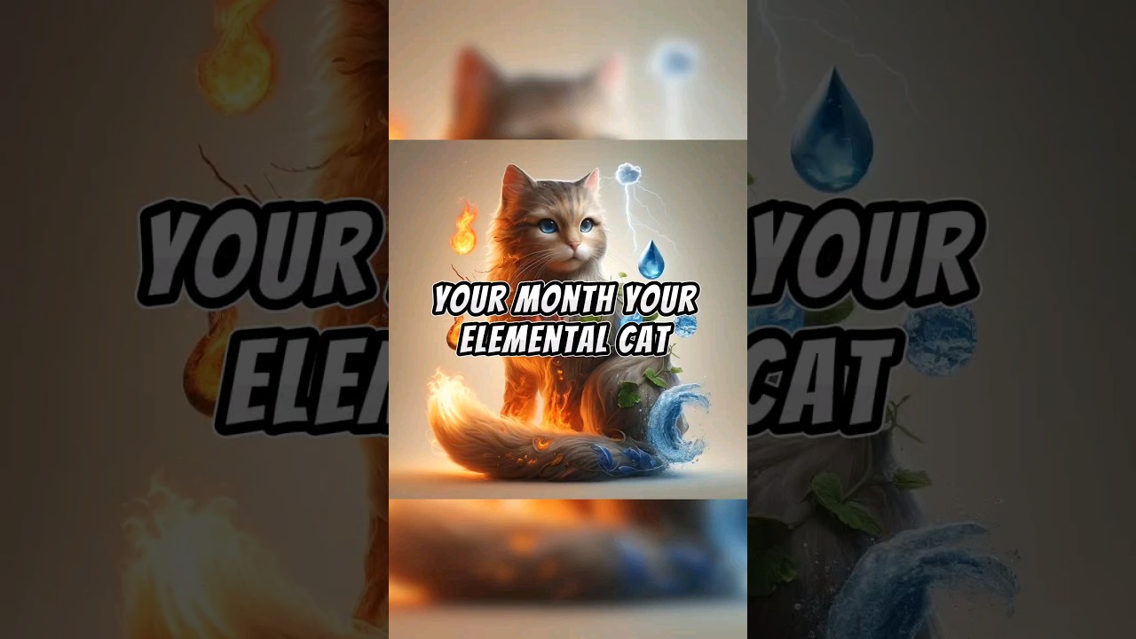 Your Month Your Elemental Cat Which Cat Did You Get? 