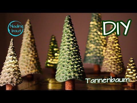 Video: DIY Mini Garn Weihnachtsbäume