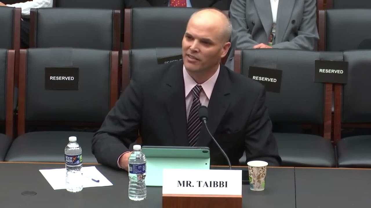 Matt Taibbi Opening Statement At Twitter Files Congressional Hearing