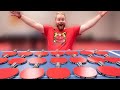 We made our own table tennis racket! [Pongfinity Sensei]
