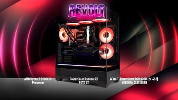 PCCG Revolt 9070 XT Gaming PC
