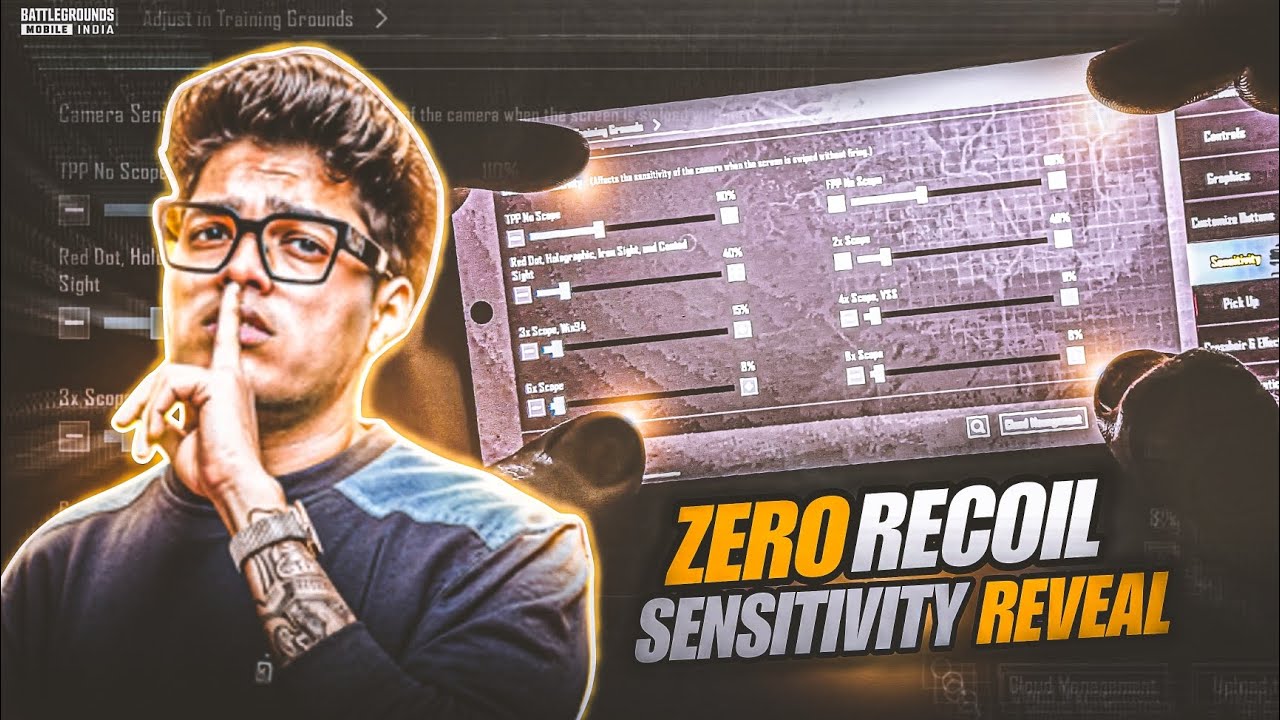 BEST ZERO RECOIL SENSITIVITY REVEAL!!!🥵 SOLO VS SQUAD GAMEPLAY