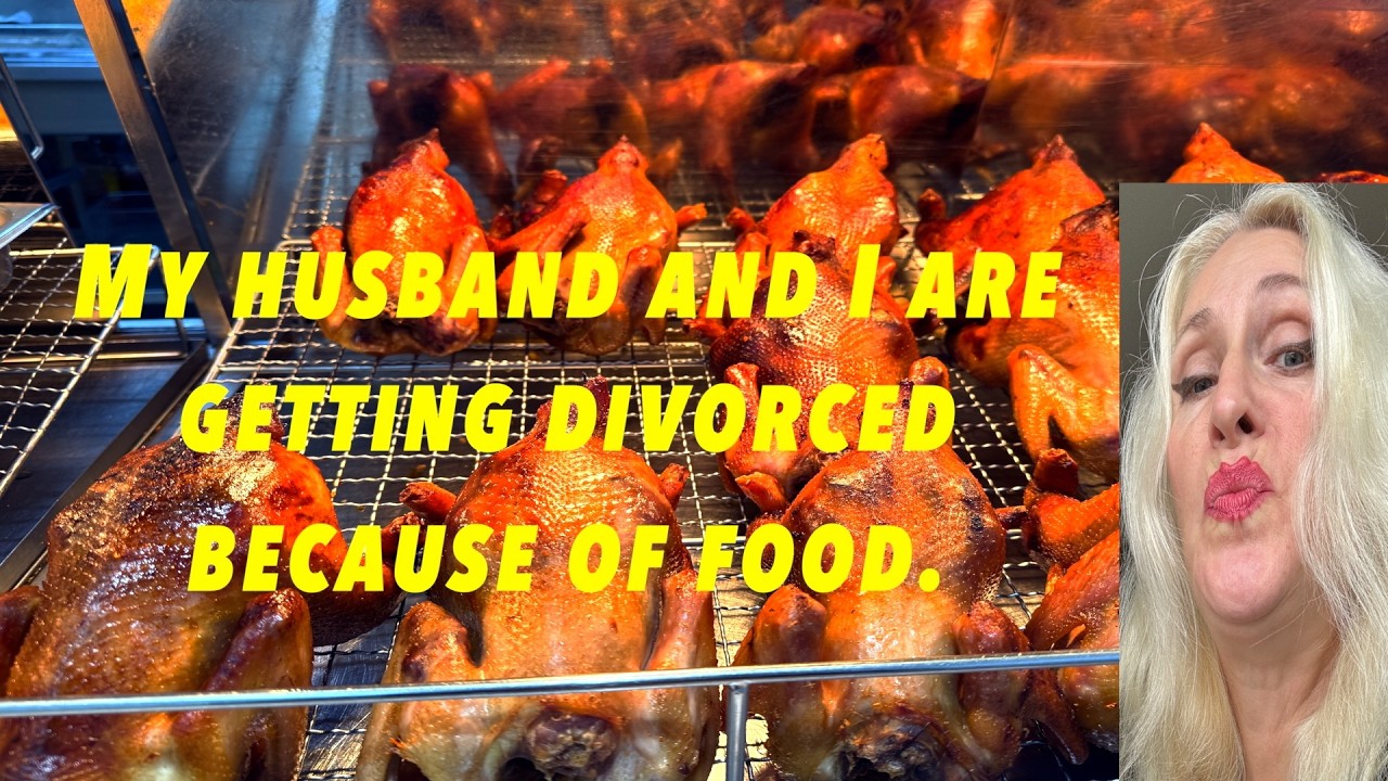 My husband and I couldn't share the food. Scandals in the family over food.