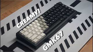 GMK67 w/ Akko Cream Blue Pros