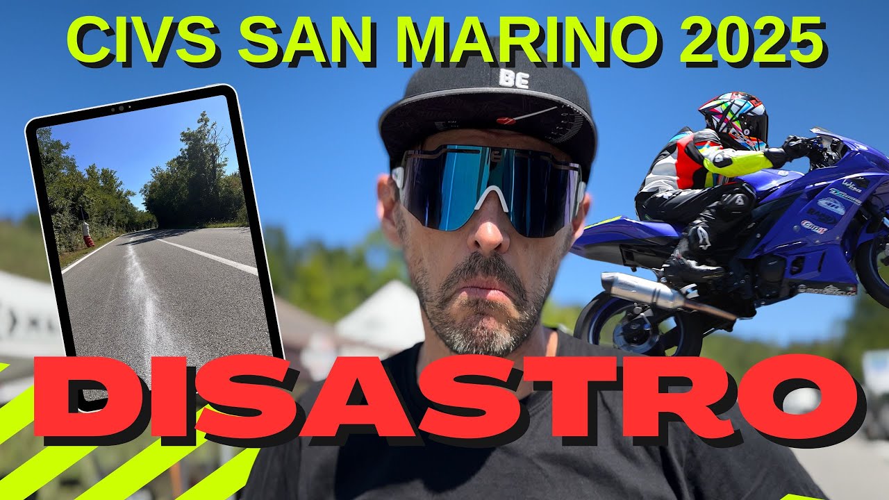 Campionato di velocità in salita di San Marino. Un DISASTRO. Vi racconto tutto.