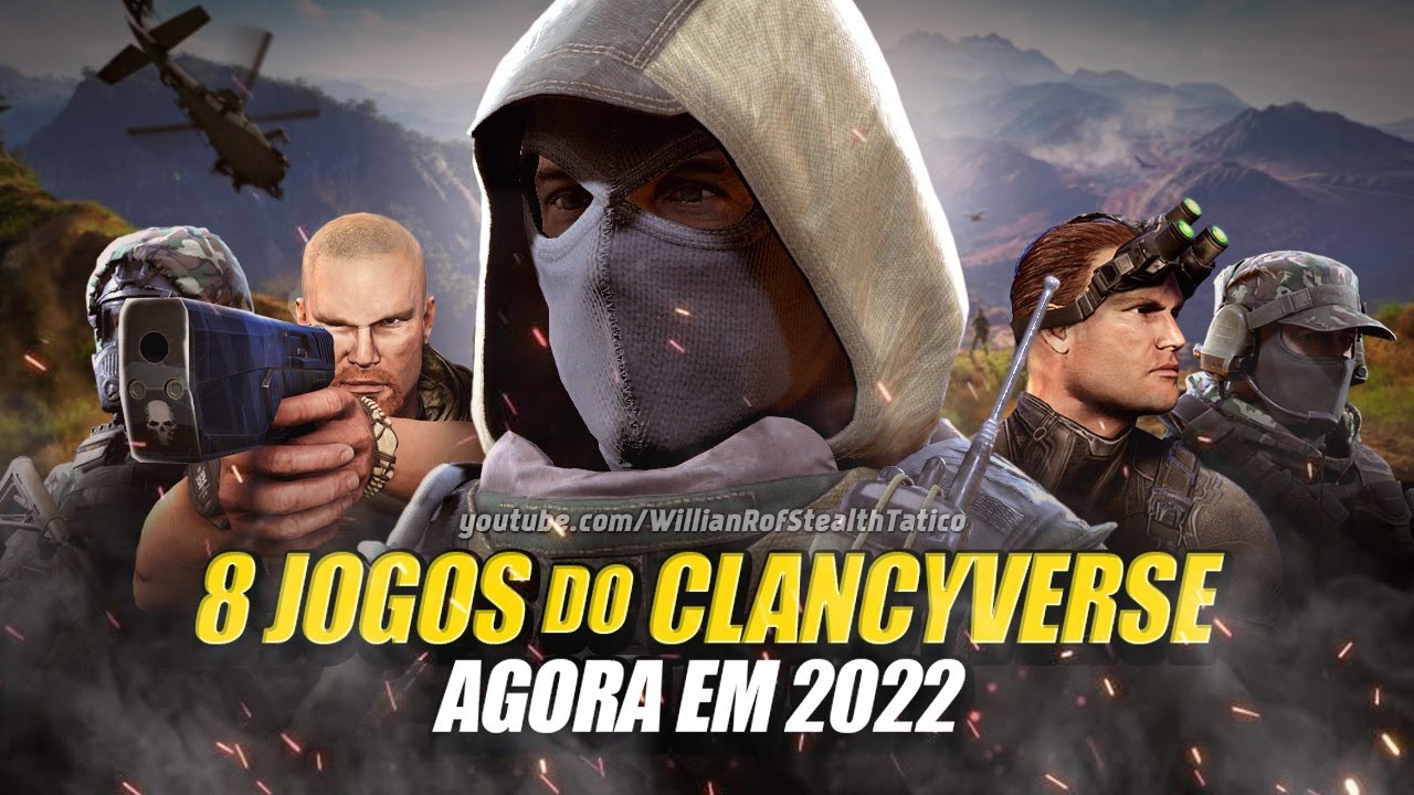 8 GRANDES JOGOS do CLANCYVERSE em 2022 – confira todos eles
