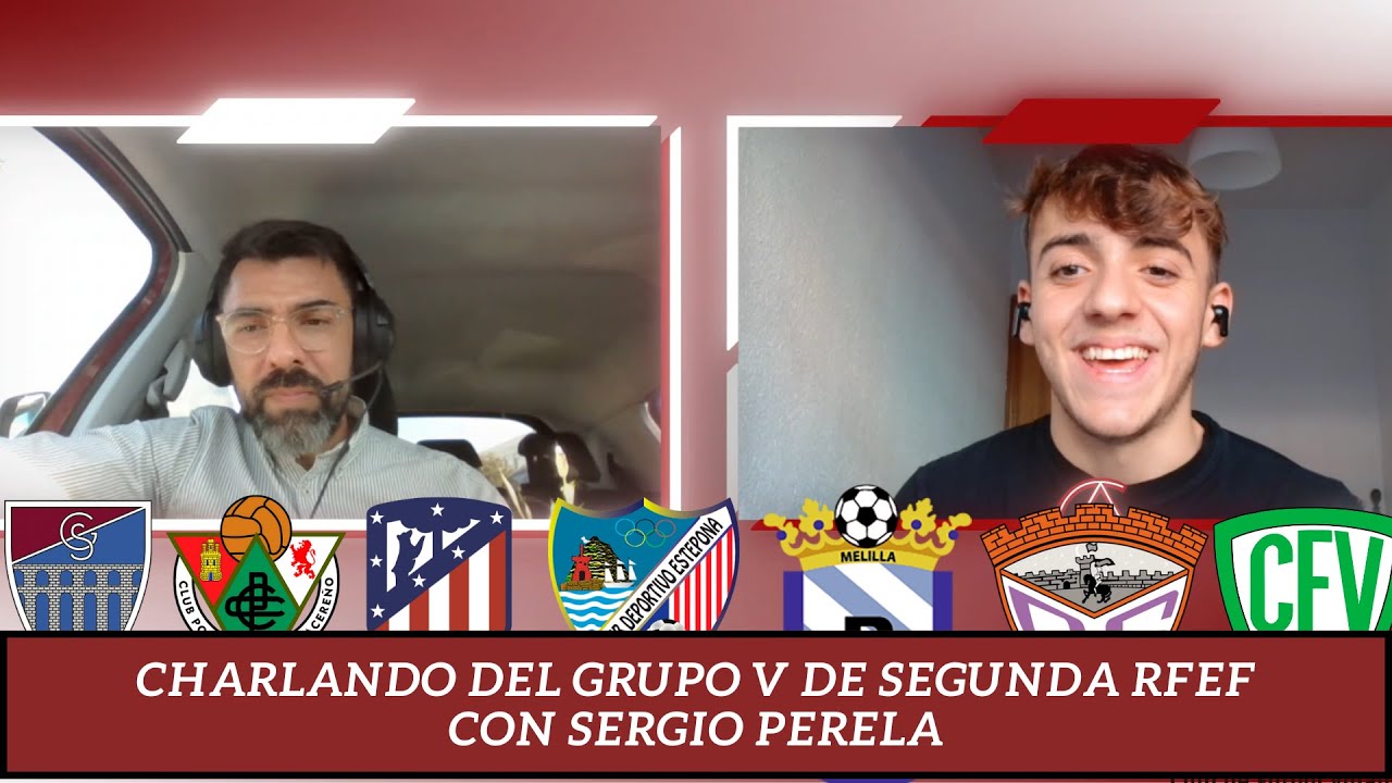 Tertulia del Grupo V de Segunda RFEF con Sergio Perela - Clip del directo de Twitch