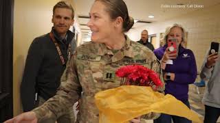 WDMCS Mom Surprises Children After 10-Month Deployment