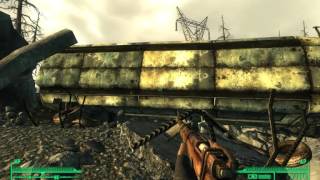 Fallout 3 Glitches/Easter Eggs: Mysterious Flying Bus