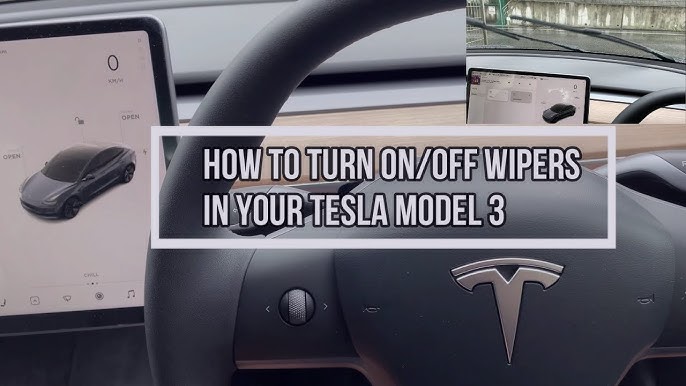 Tesla Model 3 - Wipers & Washer Fluid 