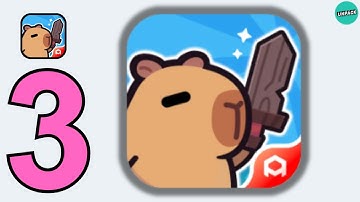 Capybara Go! - Gameplay Walkthrough Part 3(iOS, Android)#idlerpg