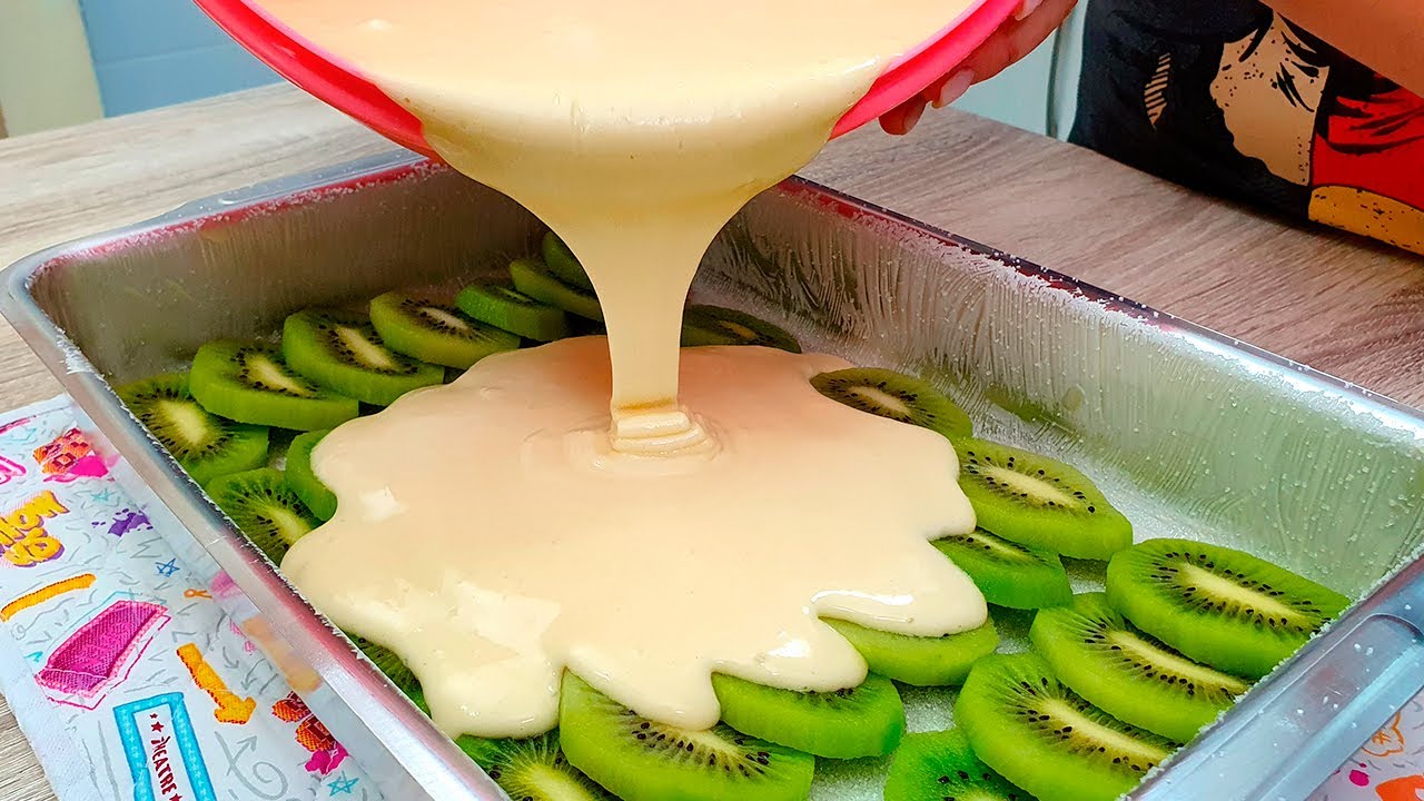 Результат невероятный! Приготовьте киви так в следующий раз!