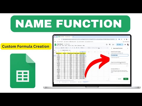 How to Use Named Functions in Google Sheets with Complex Real Life Example