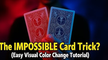 The IMPOSSIBLE Card Trick? (Easy Visual Color Change Tutorial)