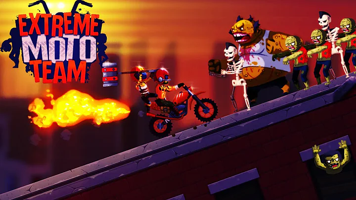 WHO SAID MONSTER APOCALYPSE SHOULD NOT BE FUN? (Extreme Moto Team) — [Y8 Games]
