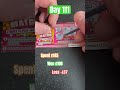 Day 111 of one scratch card a day for 365 days #playresponsibly