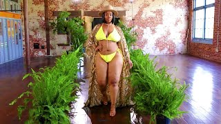 Massive Female Models Walking in Lingerie - Fashion Show 2023