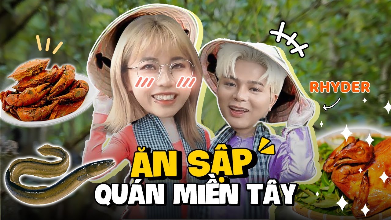 Càn quét đồ ăn miền Tây, trà chanh giã tay... Món số 5 khiến MisThy, Rhyder phải run sợ vì?!