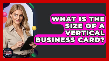 What Is The Size Of A Vertical Business Card? - Graphic Design Nerd