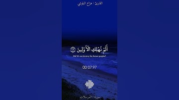 من||#سورة_المرسلات#هزاع_البلوشي