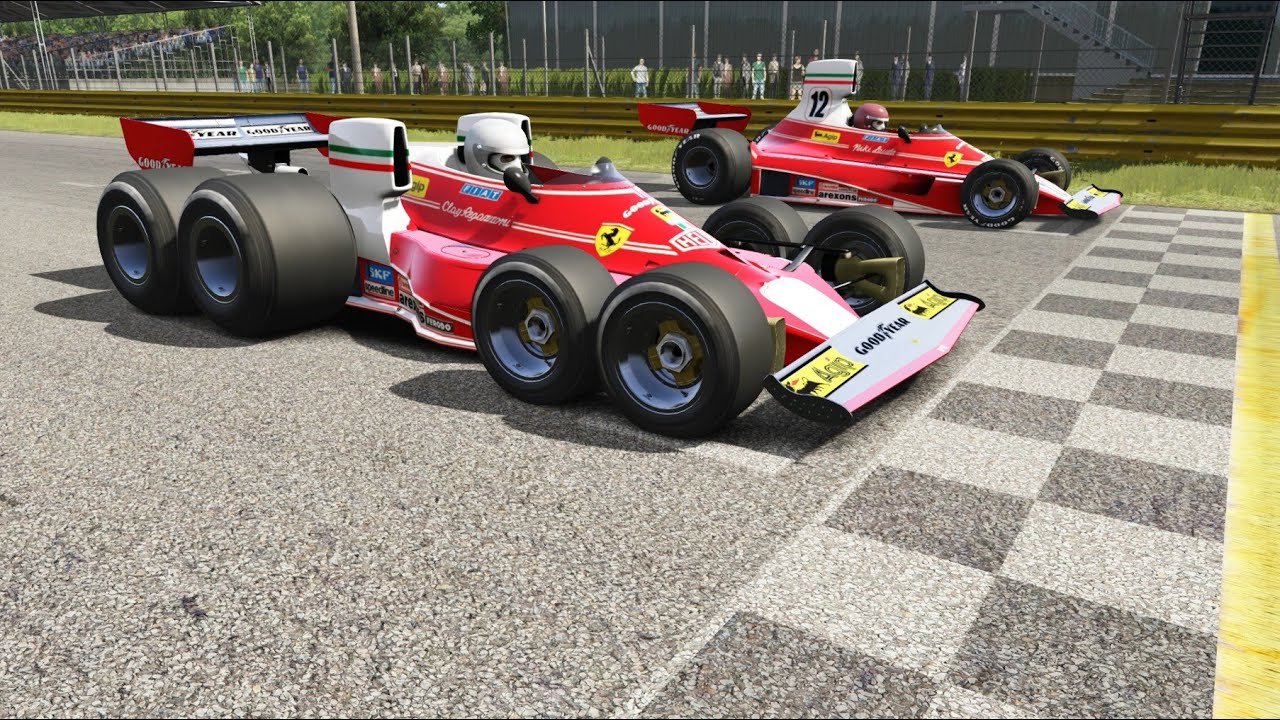 Ferrari 312t8 Vs Ferrari 312t At Monza Full Course Youtube