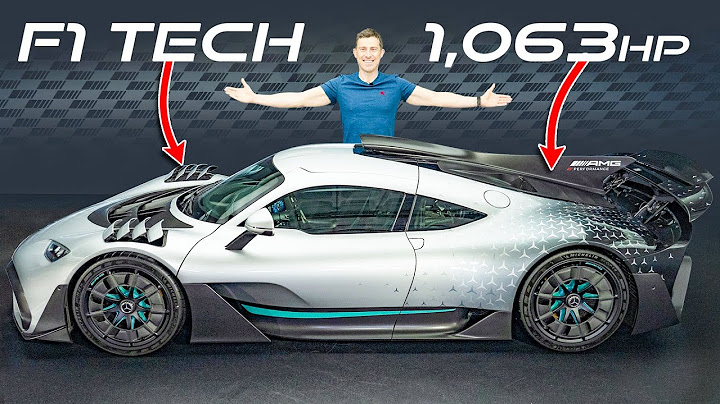 Mercedes-AMG ONE: An F1 car for the road!