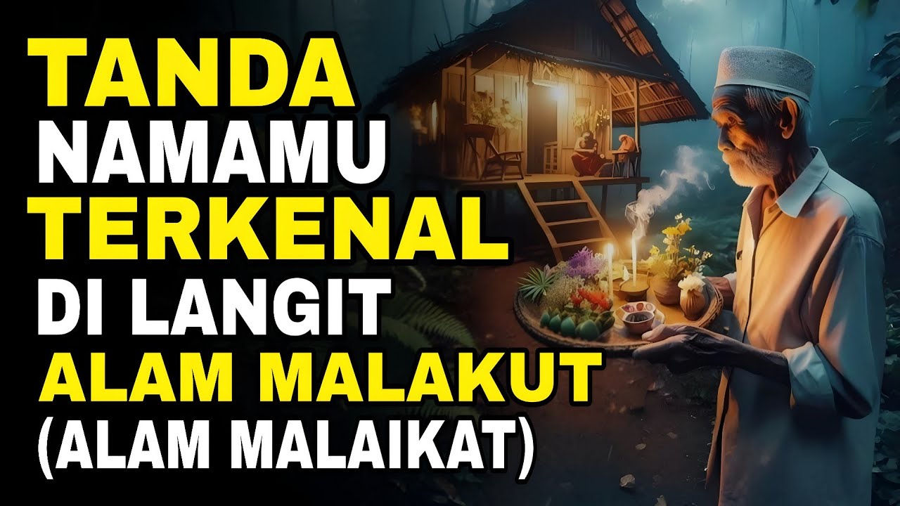Tanda Nama & Ruh Kita Terkenal Dan Di Cintai Penduduk Langit Alam Malaikat - Petunjuk alquran