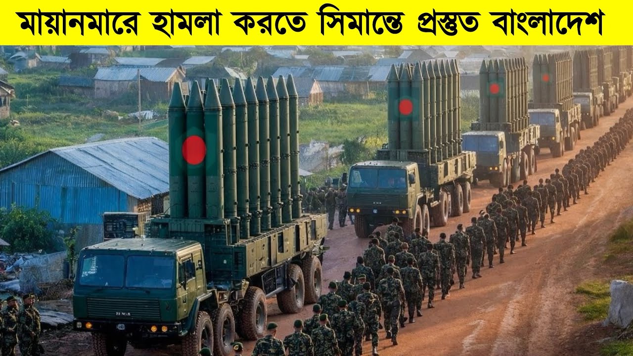 বাংলাদেশ–মিয়ানমার যুদ্ধ হলে কে জিতবে? | Arakan Army Threat Explained | Bangla Documenta