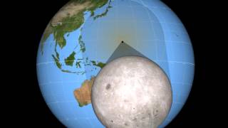 Pathway of March 9, 2016 Total Solar Eclipse | Video