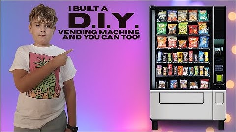I built a D.I.Y. Vending Machine with a Raspberry Pi! 