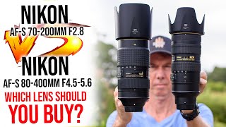 Nikon 70-200mm VS Nikon 80-400mm | Which Lens Should You Buy?