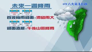 雷雨炸彰化 中南部9縣市大雨特報 八大民生新聞 2021053001