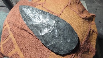 1960 - Part 2/4 - Large Dacite Blade #flintknapping