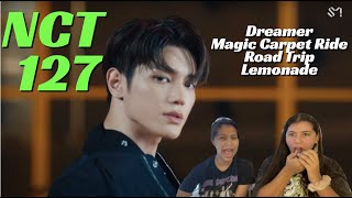NCT 127 'Dreamer - Magic Carpet Ride - Road Trip - Lemonade' Track Videos REACTION!!!