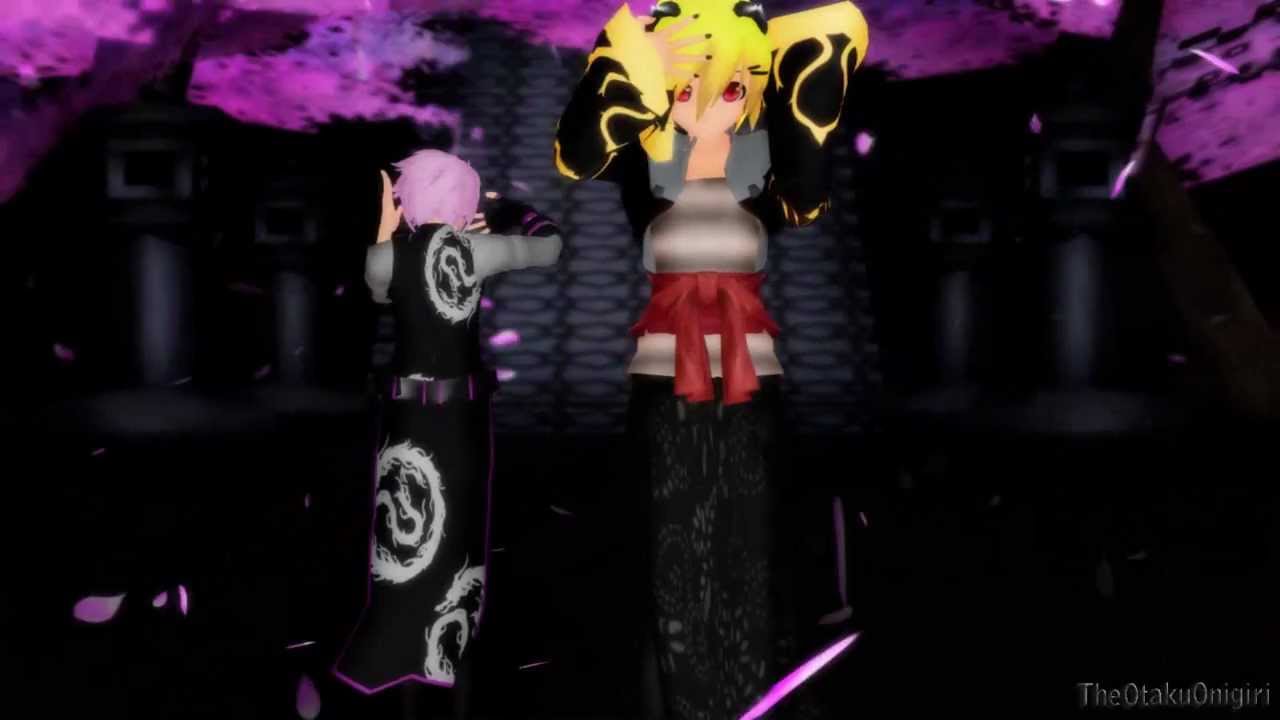 【MMD】 千本桜 【96猫 with ぽこた】