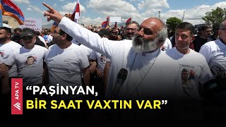 - İrəvanda hakimiyyətə qarşı mitinq başlandı - Baqrat Qalstanyan Paşinyanı istefaya çağırdı – APA TV